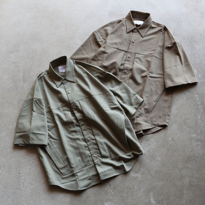 CHARGER トップス ユニセックス チャージャー オリジナル ユーティリティ シャツ Work Shirt グレージュ/オリーブ Graige/Olive 2色展開 2026春夏新作