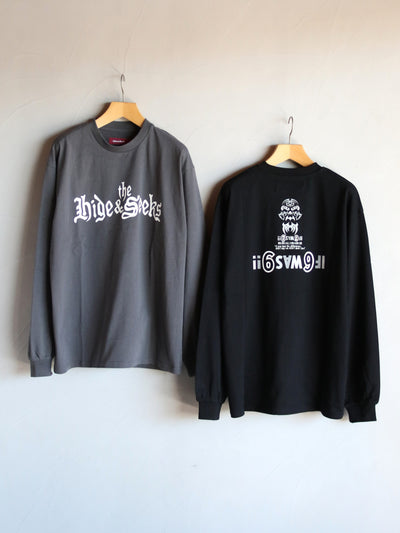 【2026年10月10日 12時から販売開始】HideandSeek×Toru Nishiura / The H&S L/S Tee / H30th-091426
