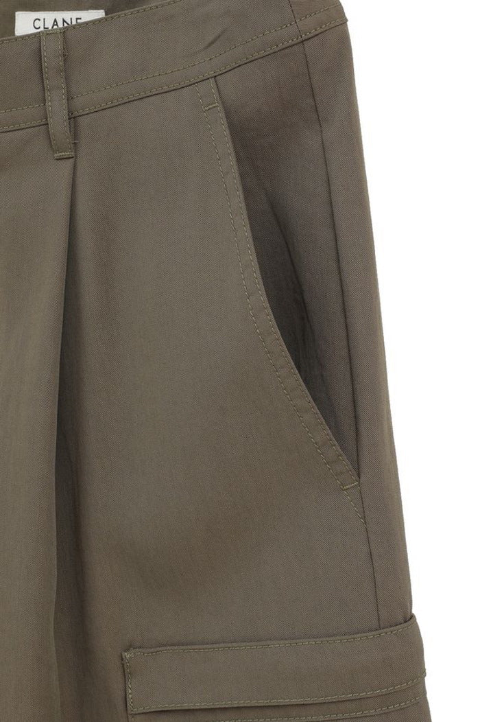CLANE 正規商品 クラネ ローウエストポケット カーゴ パンツ LOW WAIST POCKET CARGO PANTS アイボリー/カーキ/ブラック 3色展開 2026秋冬新作【111107063】