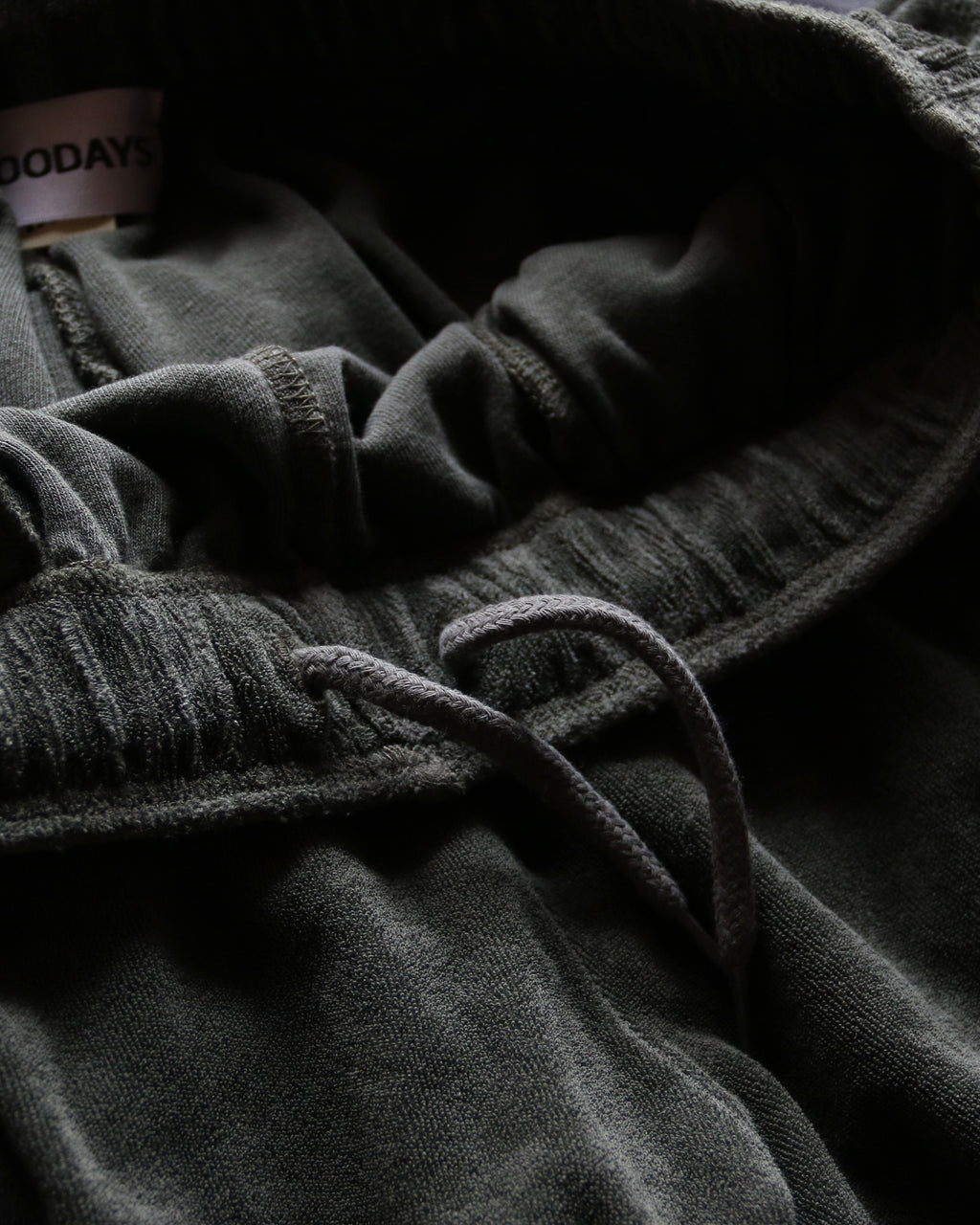 GOODAYS × SCREEN STARS パイル ピグメント ショーツ Pile pigment shorts ブラック/ダークグリーン 2色展開 2026春夏新作
