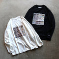 JOHN MASON SMITH / IVORY SERRA フォト プリント 長袖 Tシャツ / 26wct653s