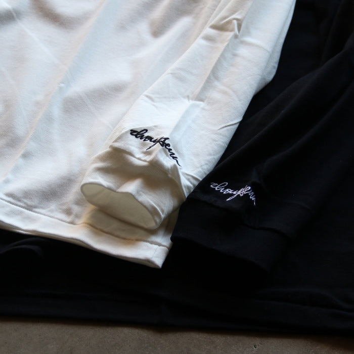 JOHN MASON SMITH / IVORY SERRA フォト プリント 長袖 Tシャツ / 26wct653s