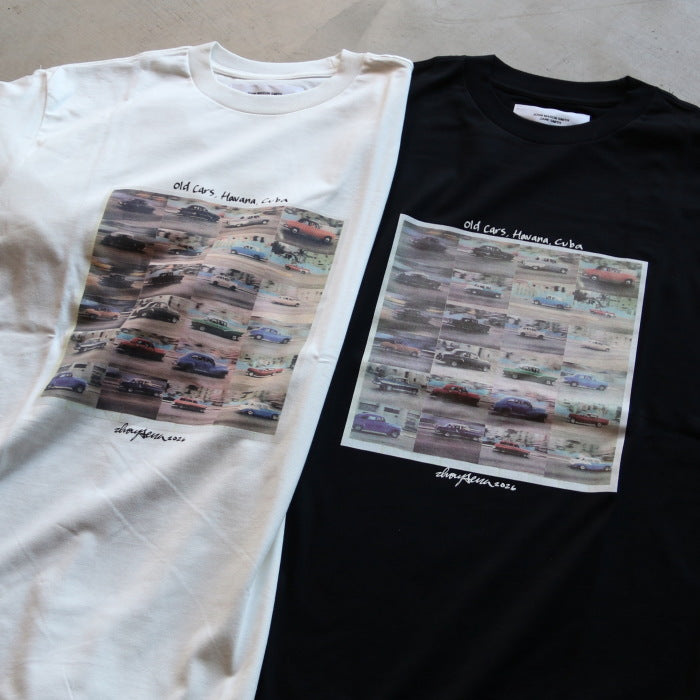 JOHN MASON SMITH / IVORY SERRA フォト プリント 長袖 Tシャツ / 26wct653s