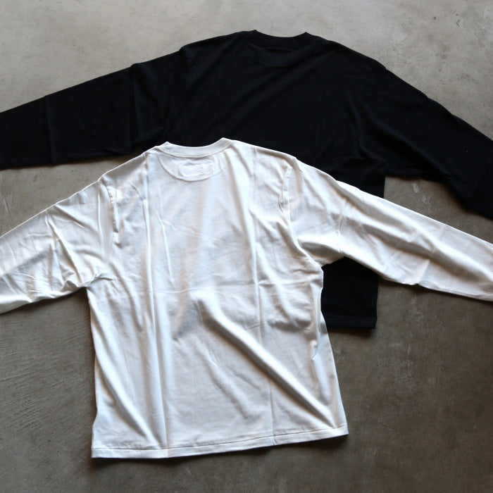 JOHN MASON SMITH / IVORY SERRA フォト プリント 長袖 Tシャツ / 26wct653s
