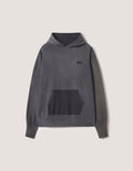 Maison Kitsune × KURO PATCHWORKED FOX PARKA FADED BLACK 2026AW