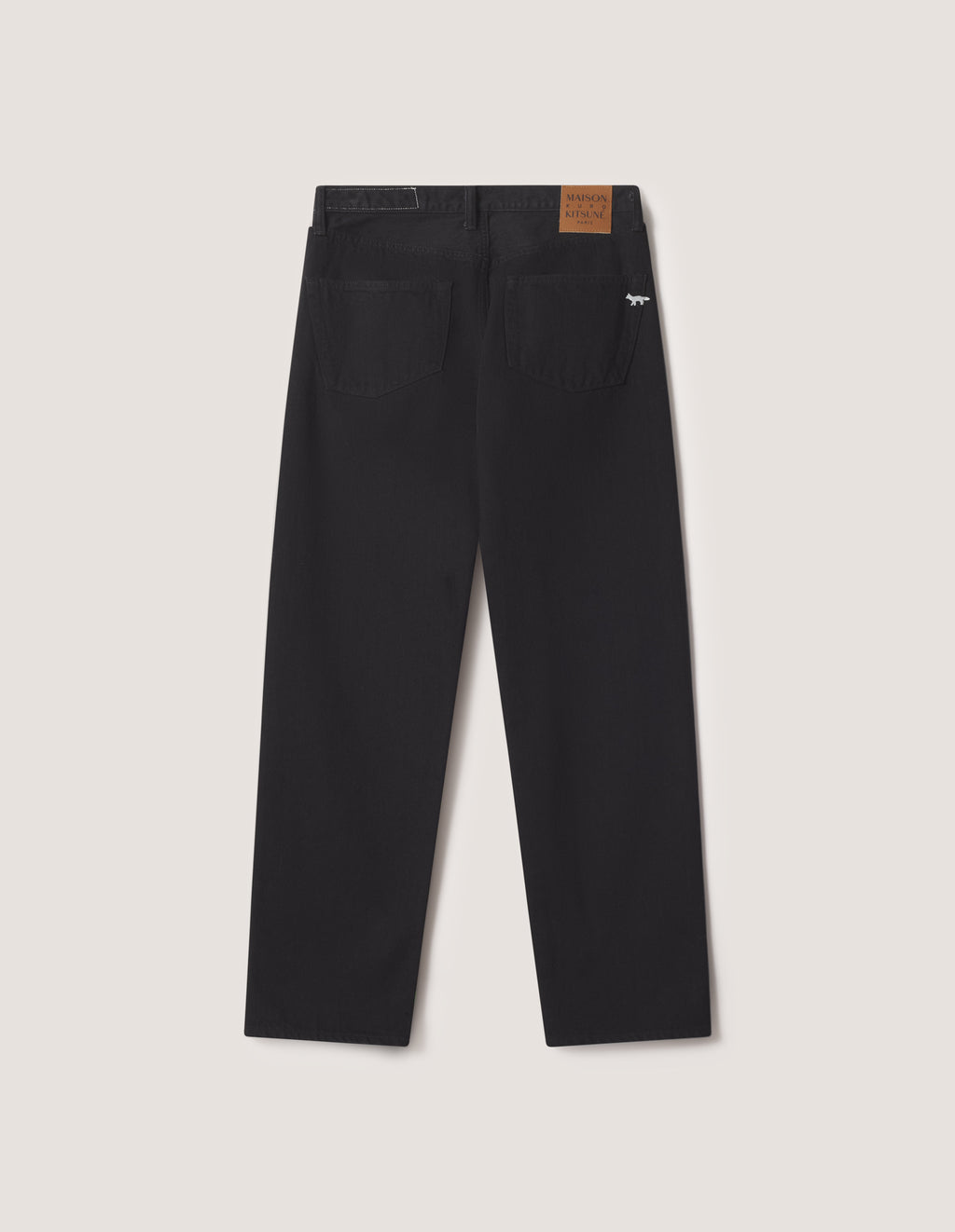 Maison Kitsune × KURO SELVEDGE DENIM PANTS INDIGO / BLACK 2026AW