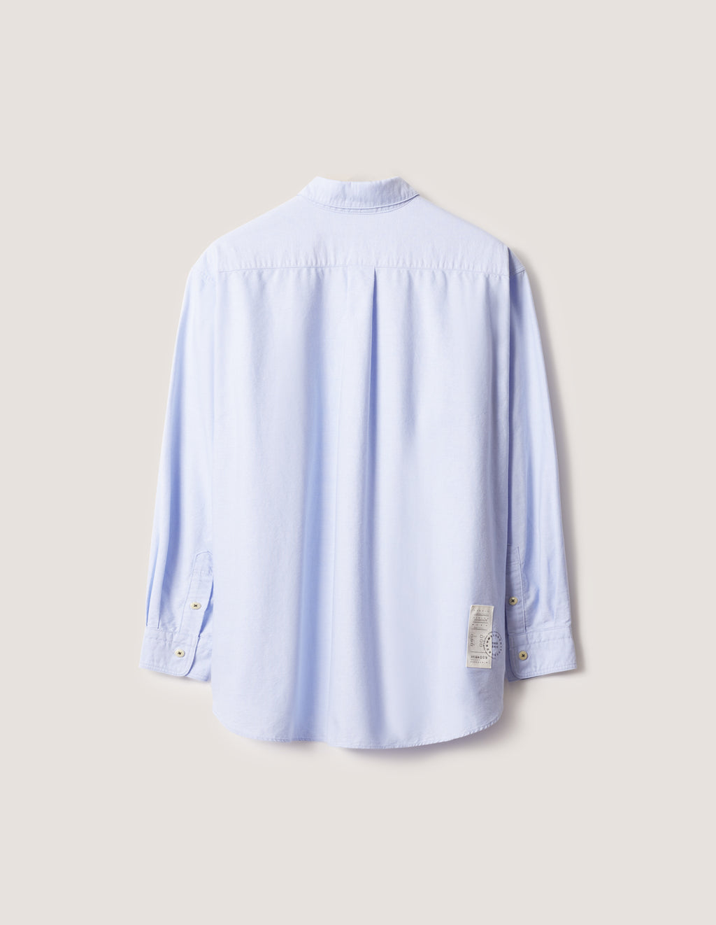 Maison Kitsune × KURO  OXFORD SHIRT  BLUE 2026AW