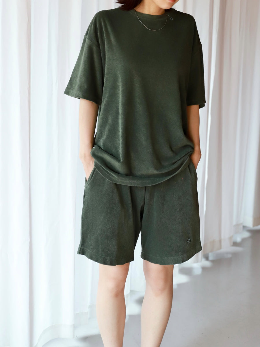 GOODAYS × SCREEN STARS  パイル ピグメント 半袖Tシャツ Pile pigment T-shirts ブラック/ダークグリーン 2色展開 2026春夏新作