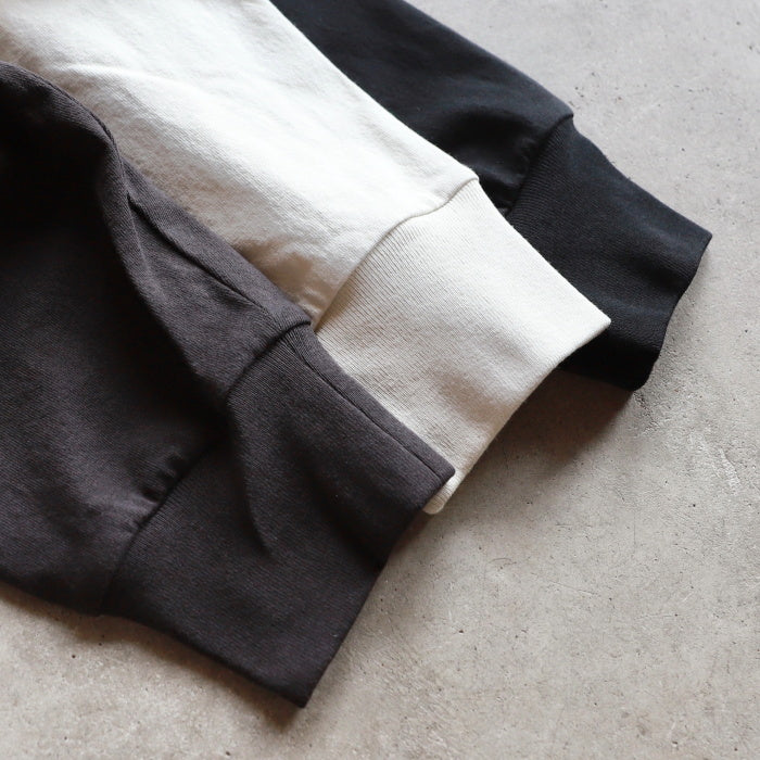 アルヴァナ トップス ロンT 無地 alvana 空紡 ミドルネック ラウンド L/S TEE SHIRTS 空紡 MIDDLENECK ROUND L/S TEE 2026秋冬新作【alv00137a】
