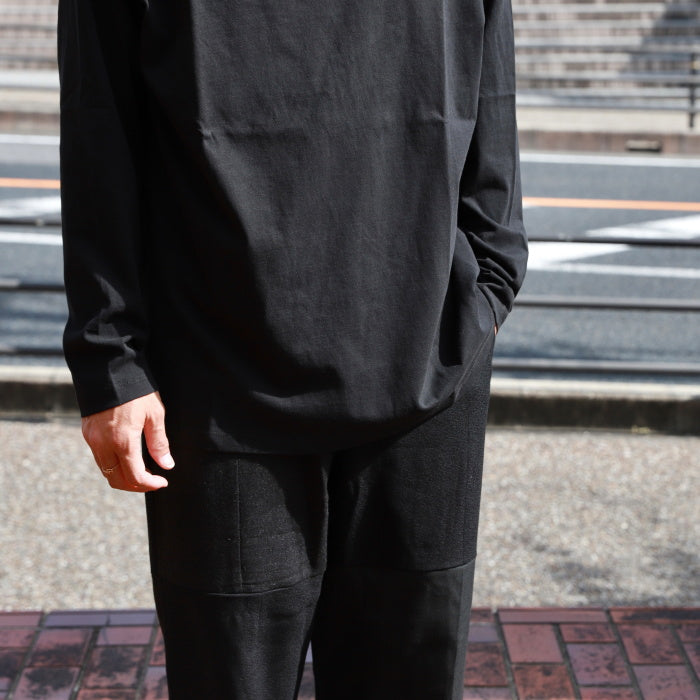 アルヴァナ トップス ロンT 無地 alvana 空紡 ボートネック L/S TEE SHIRTS 空紡 BOATNECK L/S TEE SHIRTS BLACK/DEEP BROWN/VINTAGE WHITE 2026秋冬新作【alv00201】