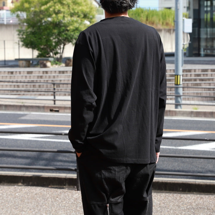 アルヴァナ トップス ロンT 無地 alvana 空紡 ボートネック L/S TEE SHIRTS 空紡 BOATNECK L/S TEE SHIRTS BLACK/DEEP BROWN/VINTAGE WHITE 2026秋冬新作【alv00201】