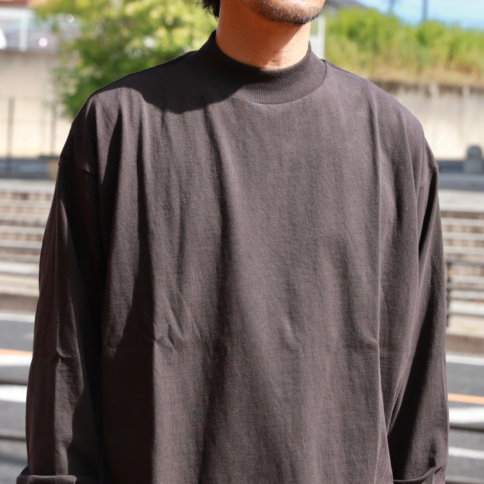 アルヴァナ トップス ロンT 無地 alvana 空紡 ボートネック L/S TEE SHIRTS 空紡 BOATNECK L/S TEE SHIRTS BLACK/DEEP BROWN/VINTAGE WHITE 2026秋冬新作【alv00201】
