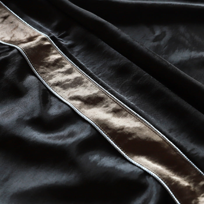 CHARGER パンツ チャージャー ユニセックス オリジナル サテン サイドライン パンツ Satin Side Line Pants ブラック Black 2026秋冬新作【cr26awpt01】