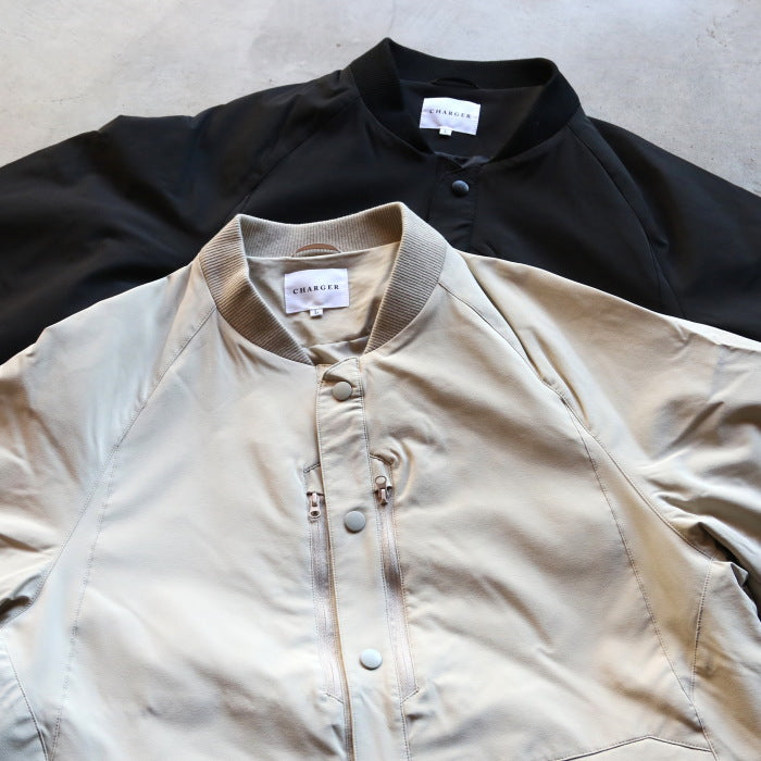 CHARGER アウター チャージャー オリジナル MA-1 ボンバー ブルゾン MA-1 Bomber Blouson ブラック/グレージュ Black/Greige 2色展開 2026春夏新作