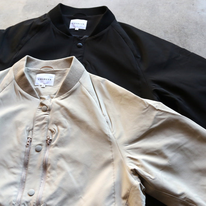 CHARGER アウター チャージャー オリジナル MA-1 ボンバー ブルゾン MA-1 Bomber Blouson ブラック/グレージュ Black/Greige 2色展開 2026春夏新作