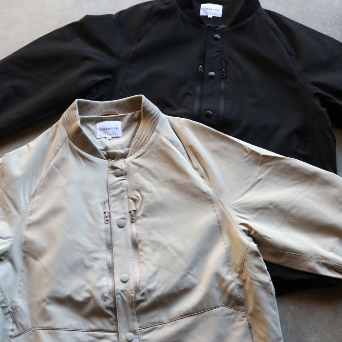 CHARGER アウター チャージャー オリジナル MA-1 ボンバー ブルゾン MA-1 Bomber Blouson ブラック/グレージュ Black/Greige 2色展開 2026春夏新作