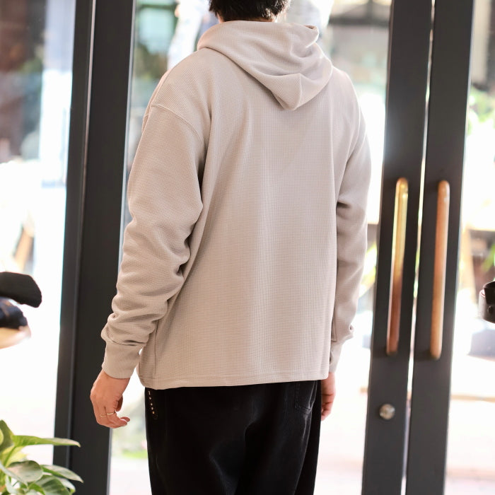 CHARGER トップス パーカー ユニセックス チャージャー サーマル スピンドル パーカー Thermal Spindle Parka グレージュ/ブラック 2色展開 2026春夏新作