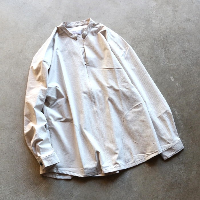CHARGER シャツ 長袖 チャージャー スタンド スキッパー シャツ Stand Skipper L/S Shirt グレージュ Greige 2026春夏新作