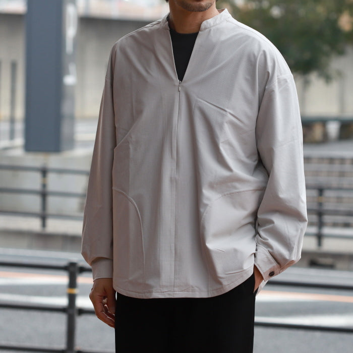 CHARGER シャツ 長袖 チャージャー スタンド スキッパー シャツ Stand Skipper L/S Shirt グレージュ Greige 2026春夏新作