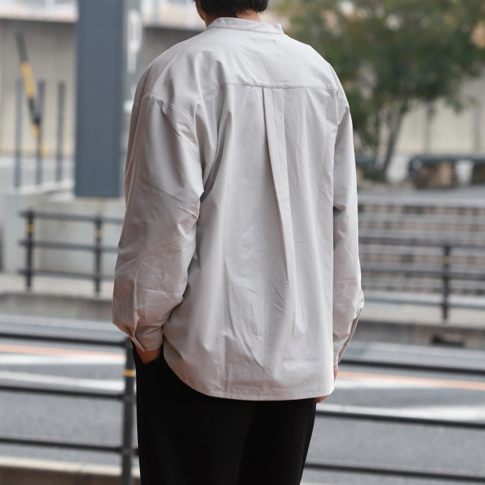 CHARGER シャツ 長袖 チャージャー スタンド スキッパー シャツ Stand Skipper L/S Shirt グレージュ Greige 2026春夏新作