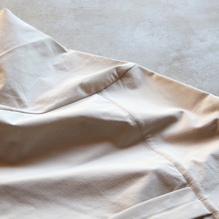 CHARGER シャツ 長袖 チャージャー スタンド スキッパー シャツ Stand Skipper L/S Shirt グレージュ Greige 2026春夏新作