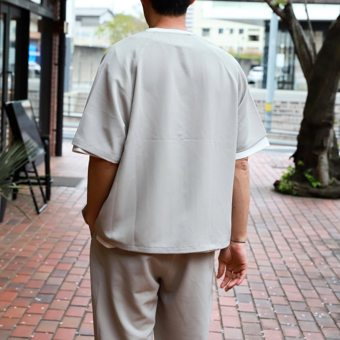 CHARGER トップス ユニセックス チャージャー オリジナル ベースボール シャツ Baseball Shirt ブラック/ベージュ Black/Beige 2色展開 2026春夏新作