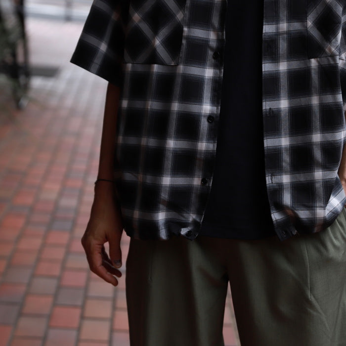 CHARGER トップス チャージャー オリジナル チェック スピンドル シャツ Check Spindle Shirt ブラック/ブラウン Black/Brown 2色展開 2026春夏新作