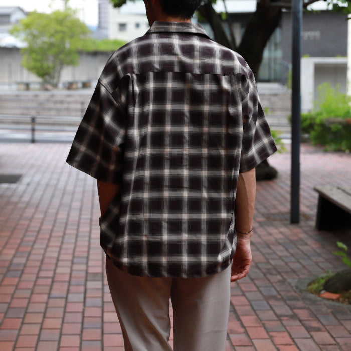 CHARGER トップス チャージャー オリジナル チェック スピンドル シャツ Check Spindle Shirt ブラック/ブラウン Black/Brown 2色展開 2026春夏新作
