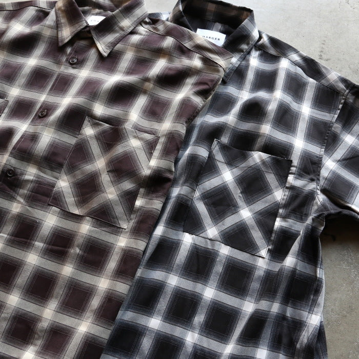 CHARGER トップス チャージャー オリジナル チェック スピンドル シャツ Check Spindle Shirt ブラック/ブラウン Black/Brown 2色展開 2026春夏新作