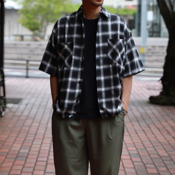 CHARGER トップス チャージャー オリジナル チェック スピンドル シャツ Check Spindle Shirt ブラック/ブラウン Black/Brown 2色展開 2026春夏新作