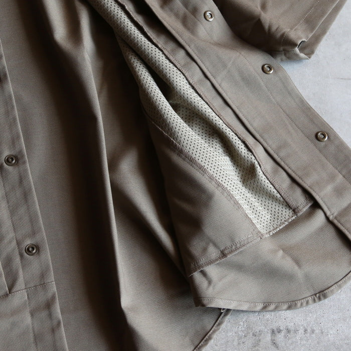 CHARGER トップス ユニセックス チャージャー オリジナル ユーティリティ シャツ Work Shirt グレージュ/オリーブ Graige/Olive 2色展開 2026春夏新作