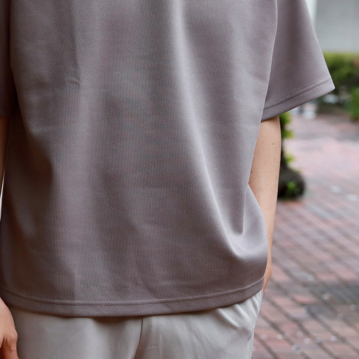 【着痩せシリーズ】CHARGER トップス ユニセックス 無地 チャージャー オリジナル サイド スリット Tシャツ ホワイト/グレージュ 2色展開