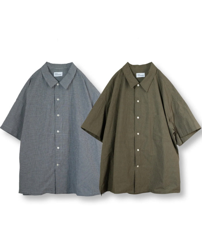 7月中旬入荷 EDIT CLOTHING GINGHAM CHECK SHORT SLEEVE SHIRTS – GOODAYS