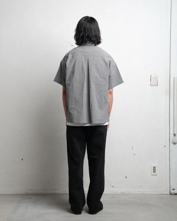 EDIT CLOTHING GINGHAM CHECK SHORT SLEEVE SHIRTS