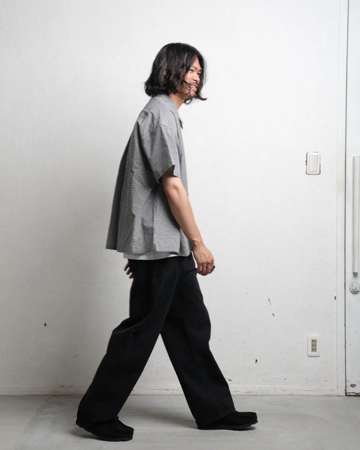 EDIT CLOTHING GINGHAM CHECK SHORT SLEEVE SHIRTS