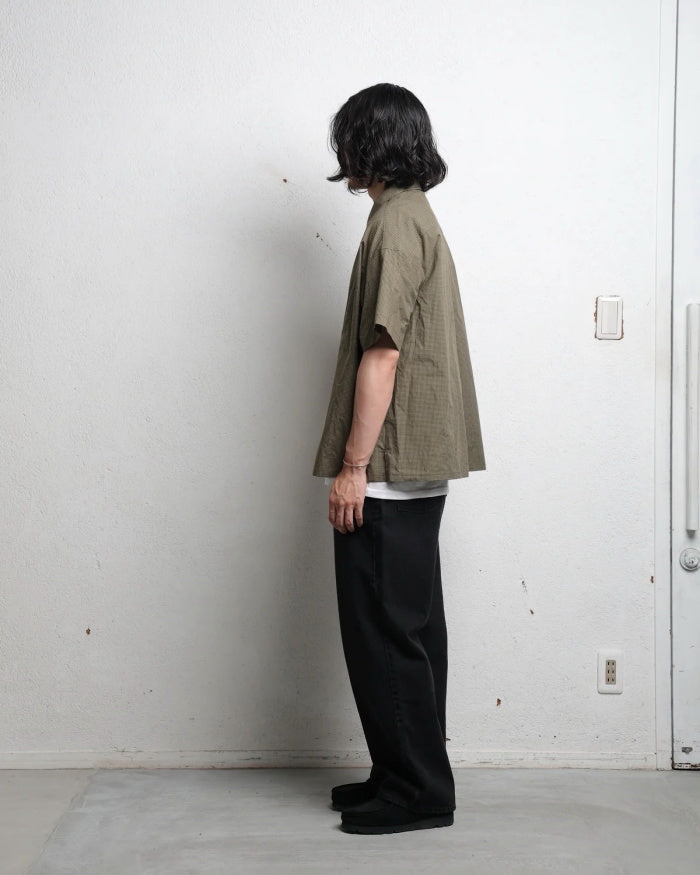 EDIT CLOTHING GINGHAM CHECK SHORT SLEEVE SHIRTS