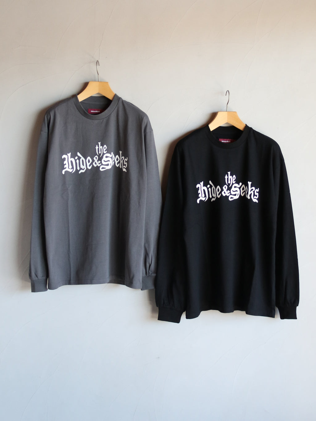 【2026年10月10日 12時から販売開始】HideandSeek×Toru Nishiura / The H&S L/S Tee / H30th-091426
