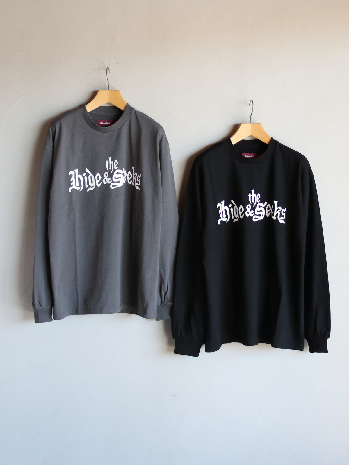 【2026年10月10日 12時から販売開始】HideandSeek×Toru Nishiura / The H&S L/S Tee / H30th-091426