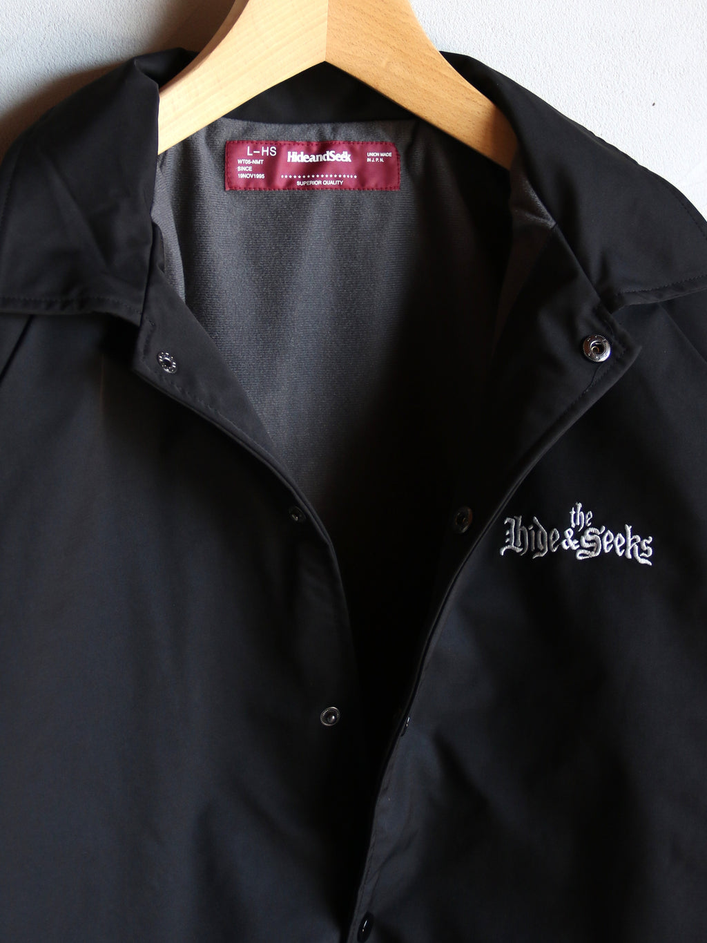 【2026年10月10日 12時から販売開始】HideandSeek×Toru Nishiura / The H&S Team Jacket / H30th-091326