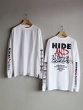 HIDEANDSEEK / AND ロゴ 長袖 Tシャツ(26AW) / HT-080626