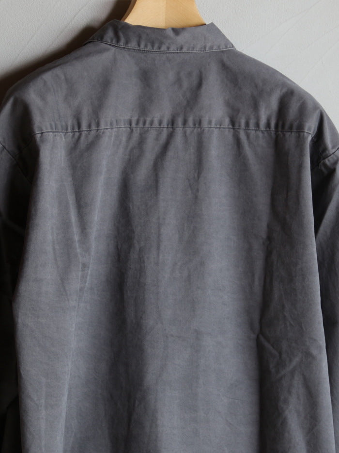 HIDEANDSEEK / Work L/S Shirt ロゴ 長袖 シャツ(26AW) / HS-080426