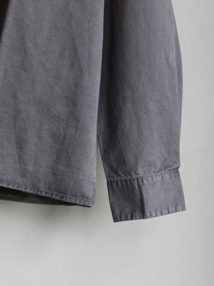 HIDEANDSEEK / Work L/S Shirt ロゴ 長袖 シャツ(26AW) / HS-080426