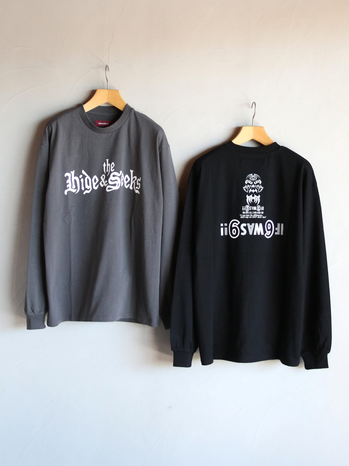 【2026年10月10日 12時から販売開始】HideandSeek×Toru Nishiura / The H&S L/S Tee / H30th-091426