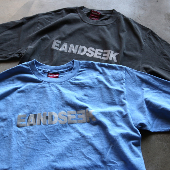HIDEANDSEEK / Eロゴ 長袖 Tシャツ(26AW) / HT-080726