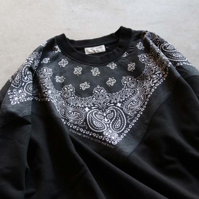 ILL ONE EIGHTY / ヴィンテージ バンダナ スウェ ット(LOOSE FIT) / ill25216