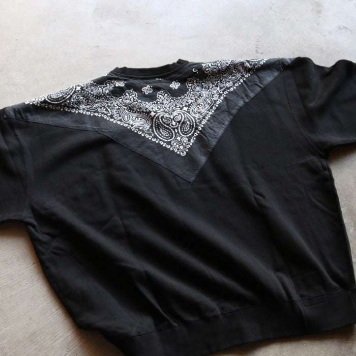 ILL ONE EIGHTY / ヴィンテージ バンダナ スウェ ット(LOOSE FIT) / ill25216