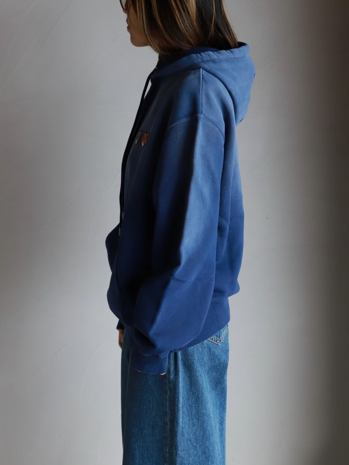 MAISON KITSUNE / ダブル フォックスヘッド フェード コンフォート フーディー /
