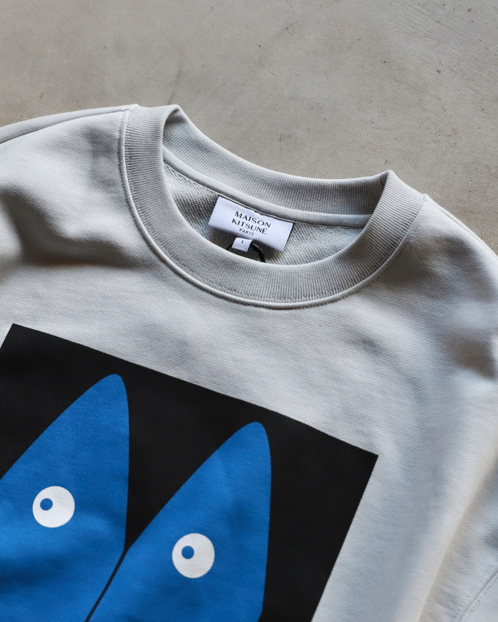 Maison Kitsune / フォーチュン フォックス コンフォー ト スウェットシャツ / mrmjs03km0341