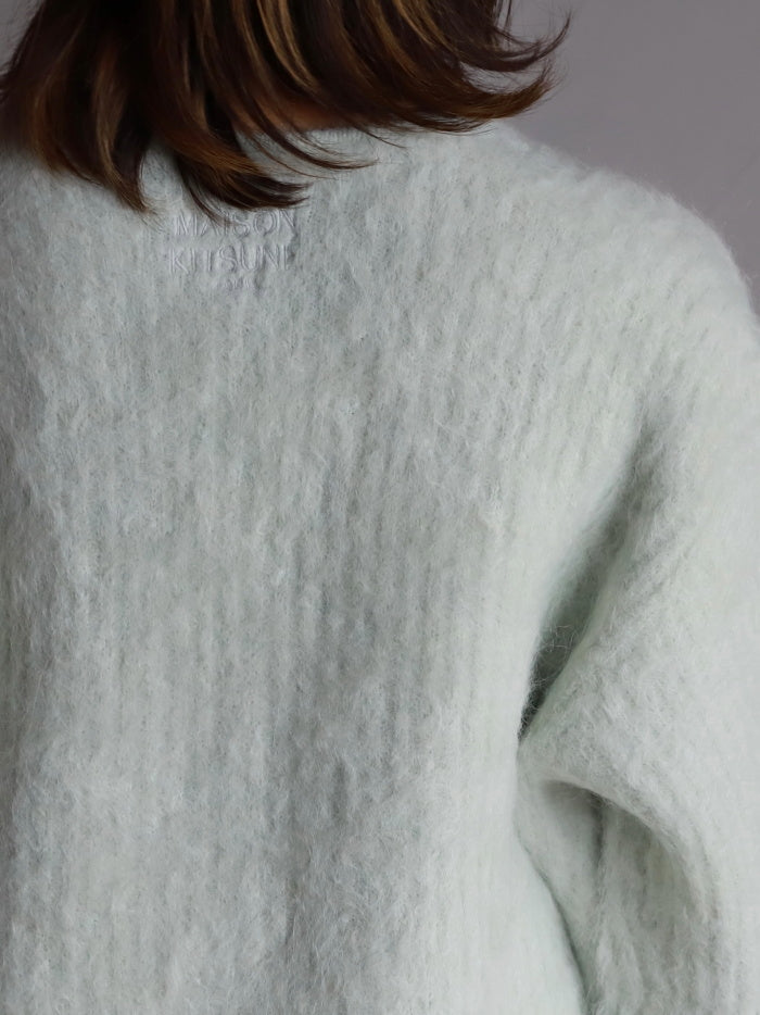 MAISON KITSUNE / アルパカ クロップド カーディガン / mrwkc07kt1232