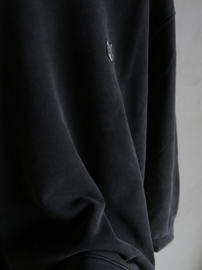 Maison Kitsune / フォックスヘッド フェード コンフォート スウェットシャツ / pm00304kmbit4